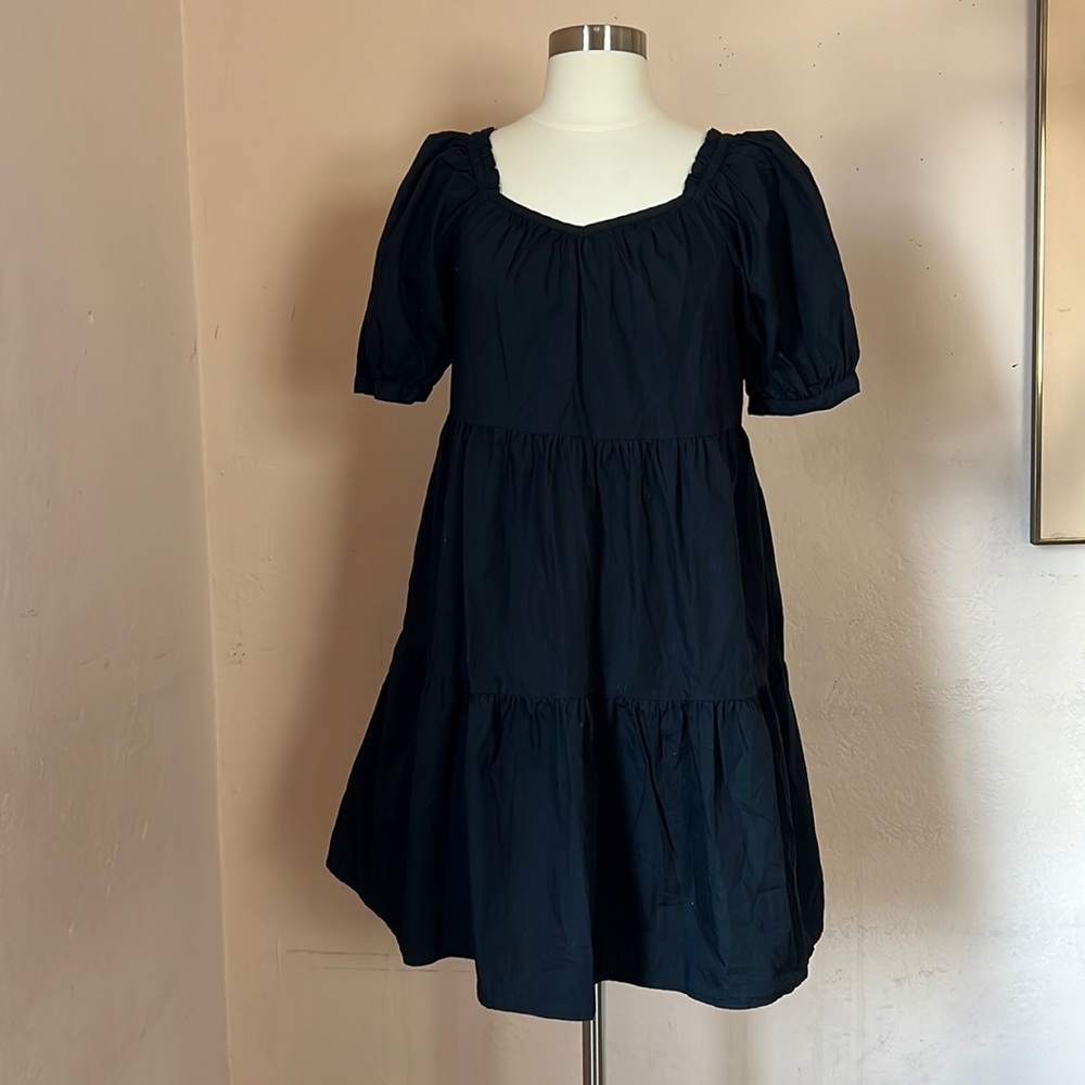 Who What Wear Black Mini Dress Size Small